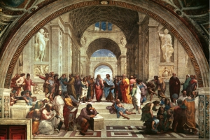 To understand is to look: putting Raphael’s 'School of Athens' into words