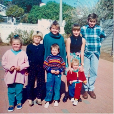  From left to right:  Kelly, Terry, Sean, Tracey, Tarryn, Byron &amp; Leo